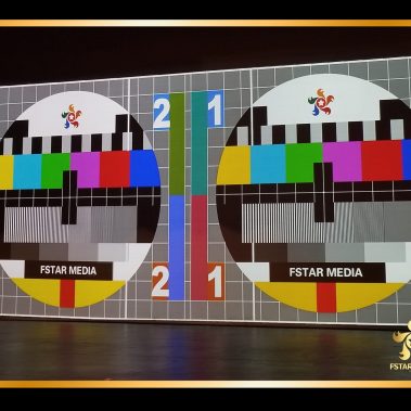 迪斯尼舞台剧剧场背景双投影屏幕及舞台剧视频设计