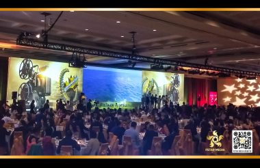 金枫叶电影节 聚星传媒投影大屏幕视频录像直播屏幕内容设计