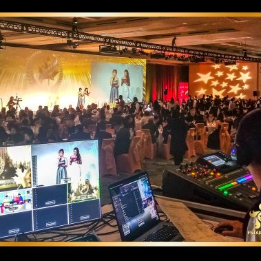 金枫叶电影节 聚星传媒投影大屏幕视频录像直播屏幕内容设计