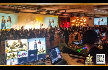 金枫叶电影节 聚星传媒投影大屏幕视频录像直播屏幕内容设计