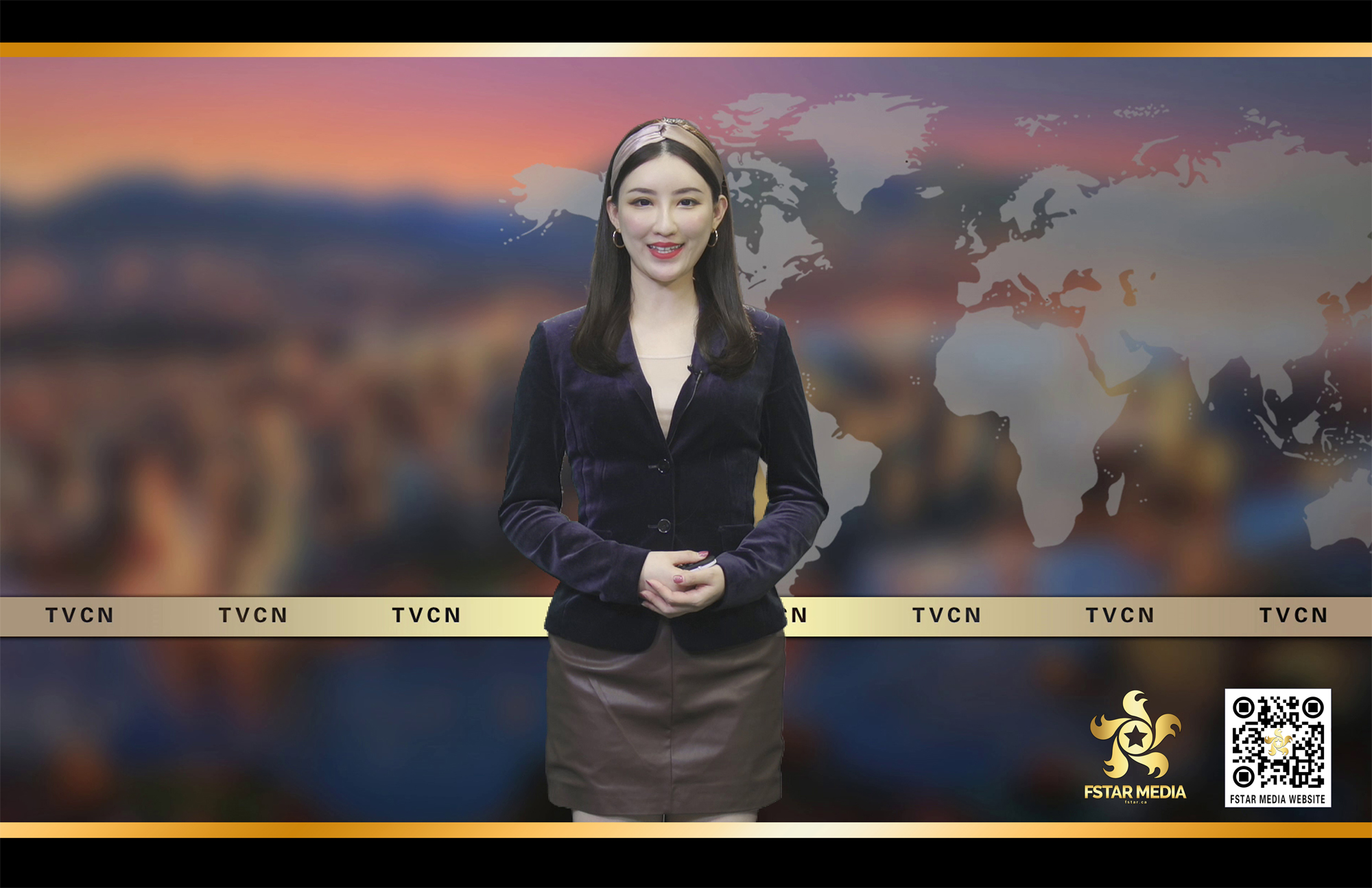 Fstar Media Media Production 02 加拿大中文电视台主播