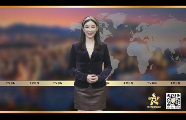 聚星传媒虚拟演播室直播电视节目 TVCN NEWS 每日新闻