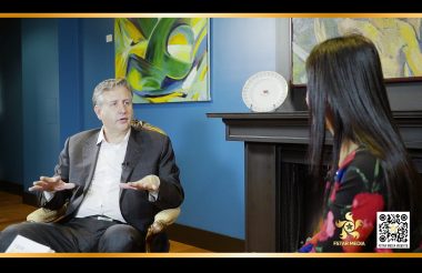 聚星传媒新闻采访 采访温哥华市长