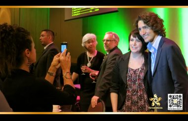 聚星传媒活动现场之加拿大总理特鲁多