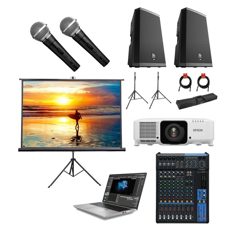 小型演讲会音响话筒套餐