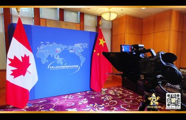 聚星传媒新闻发布采访 温哥华中国总领事新年贺词