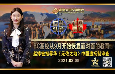 聚星传媒虚拟演播室直播电视节目 TVCN NEWS 每日新闻