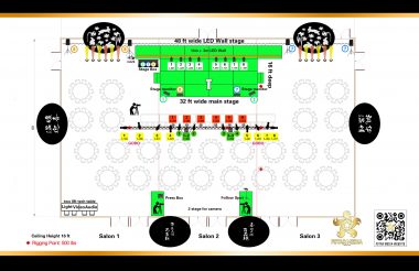 活动现场场地设计图Floor Plan