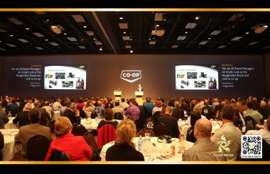 公司年会大型投影视频墙