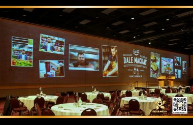 公司年会大型投影视频墙