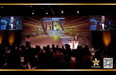 庆典颁奖活动双投影视频墙