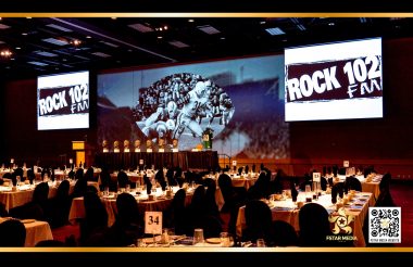 庆典颁奖活动双投影视频墙