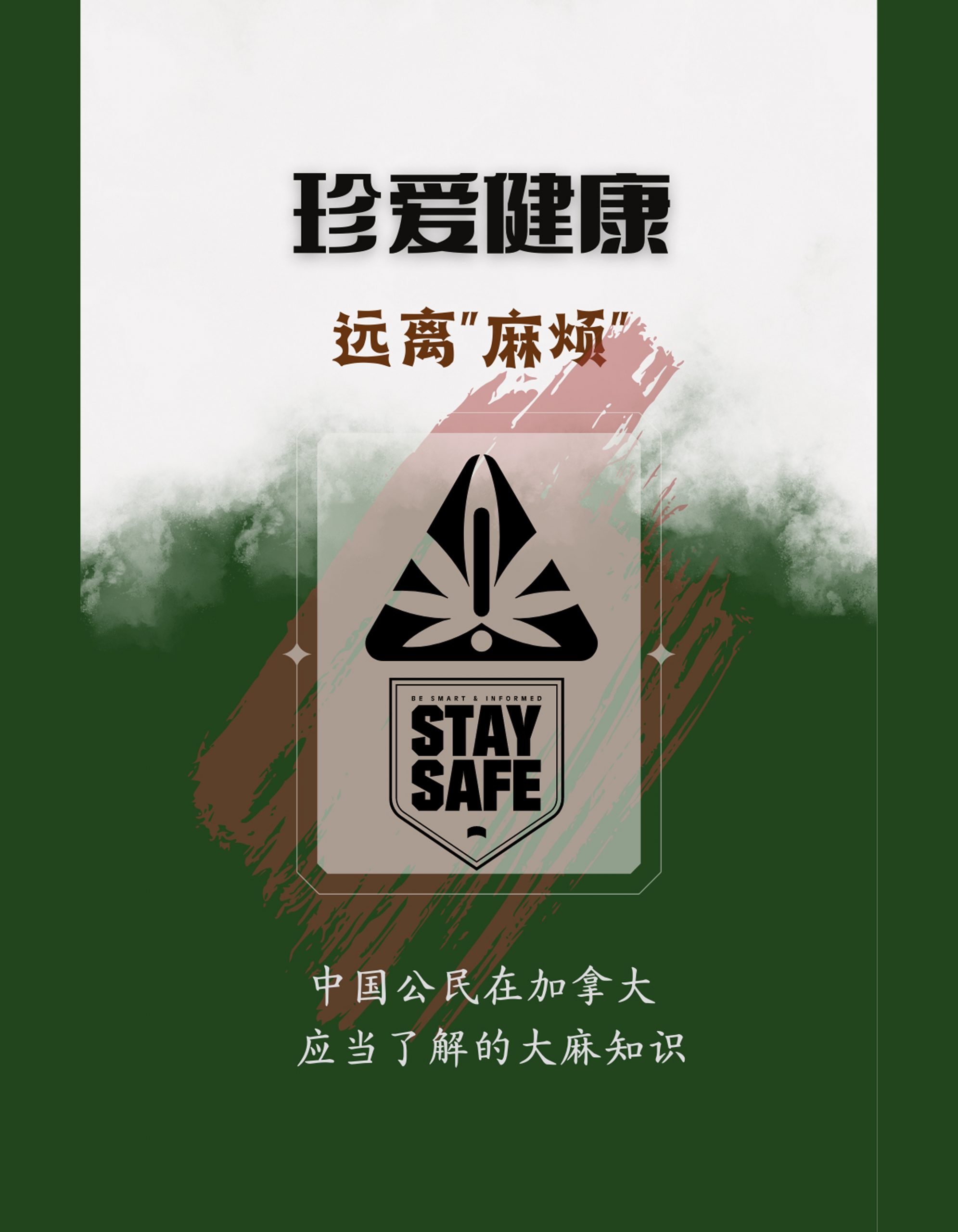 珍爱生命 远离“麻”烦 宣传画册设计